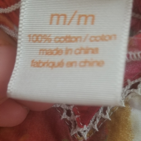 Floral spaghetti strap tank top - Picture 3 of 3